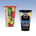 Tall 16oz-Reusable Clear Plastic Cup-Hi-Definition Full-Color, Top-Shelf Dishwasher Safe